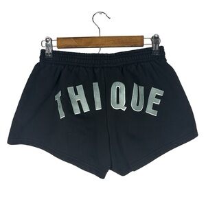 Beyoncé Official Renaissance Tour Merch Shorts THIQUE Black Women's Size Medium